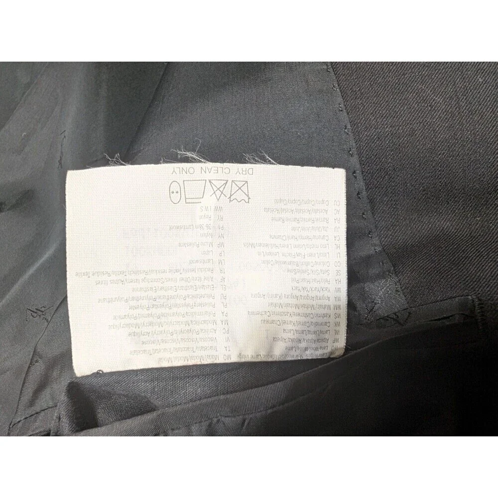 YSL‎ Yves Saint Laurent Blazer Jacket 3 Buttons Men FR 54 US 44 Long XXL EUC 120